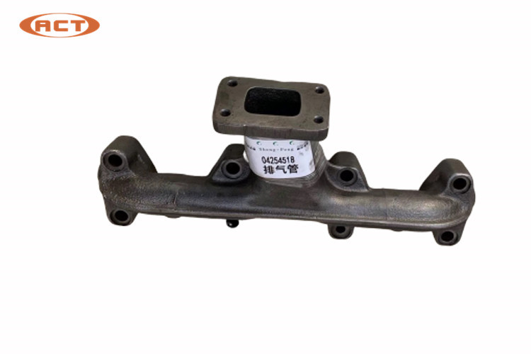 Mechanical Excavator Spare Parts Diesel Engine Exhaust Manifold For 04254518