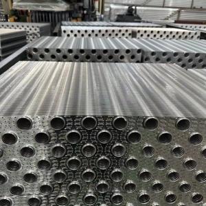 Quality High Heat Transfer Performance Air-Conditioned Condenser Louver Fin 21X18.19mm Aluminum Alloy Tube wholesale