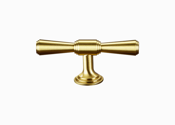 Golden Decorative Brass Cabinet Pull Handles Modern Cabinet Door Handles
