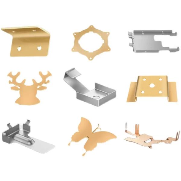 Electronic CNC Stamping Parts Surface Treatment Sheet Custom Metal Stamping