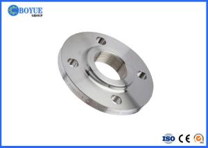 China Carbon Steel Flange Threaded Type B16.5 A105N Size 8 Forged For Oil on sale