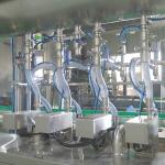 Automatic 4 Heads Liquid Olive Oil Filling Machine for Sunflower Oil Guanhong