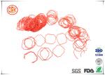 Small Cross Section NBR Nitrile Rubber Meter Seals Red and Black