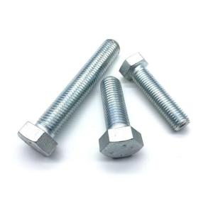 Quality NXF S235JR/A105JRB/DINST37-2/JISSS400/ASTMA283C M3-M48 4-360MM Steel S235JR/A105JRB Galvanized Hex Head Bolts wholesale