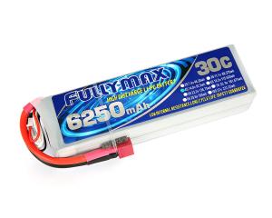 Quality FULLYMAX Li-Po Battery 30C 6250mAh 4S 14.8V with Deans connector for RC cars truck aircraft boat wholesale