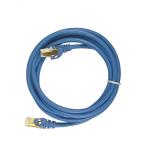 HDPE 1.5m Nylon Network Cable Double Shielded Network Jumper Cat6A