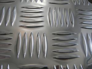 Quality Customized Anticorrosion 5 Bar Aluminum Tread Plate For Refrigerator wholesale