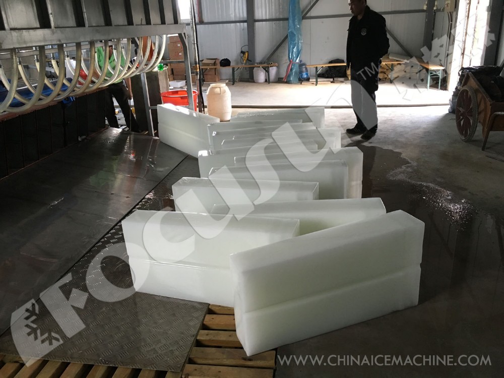 Bitzer Compressor Container Block Ice Machine for Ice Block Production Efficiency