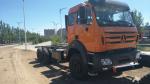 6x4 Beiben Trucks Euro 2 Operating Weight 13650kg Red Color Box Material