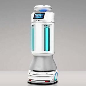 Quality UVC Light Cleaning Spray Automated Guided Vehicle 15L Hospital Disinfection Robot wholesale