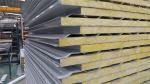Corrugated Steel Glass Wool Sandwich Wall Panel Fireproof Glass Wool Sandwich