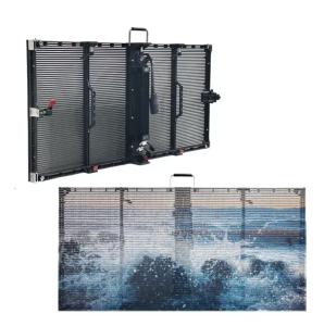 Quality Crystal Series Fixed Outdoor transparent LED display P10.42-10.42mm wholesale