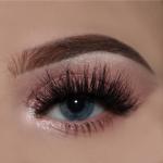 Synthetic Fiber OEM 0.07mm Beautiful Natural Eyelashes
