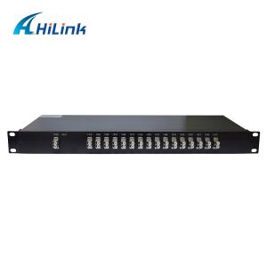 Quality 19&quot; 1U CWDM Mux Demux Module Rack Mounted 16CH Fiber Optical wholesale