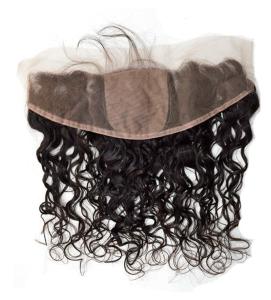 Quality Silk Base 13x4 Lace Closure Water Wave Natural Looking Hair Closures wholesale