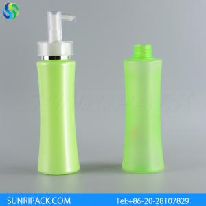 Quality 200ml plastic bottle with lotion pump, 200ml frosted plastic bottle wholesale