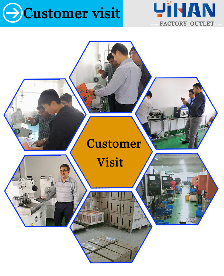 YH-N200 Semi-Automatic Winding Machine Twisted Wire Twister for Shield Braided Winding