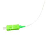 FTTH Mini PLC Fiber Optic Splitter APC Steel Tube Connector for Communication