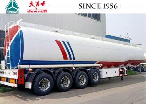 Quality 4 Axle 50CBM Carbon Steel Q345B Fuel Tanker Trailer wholesale
