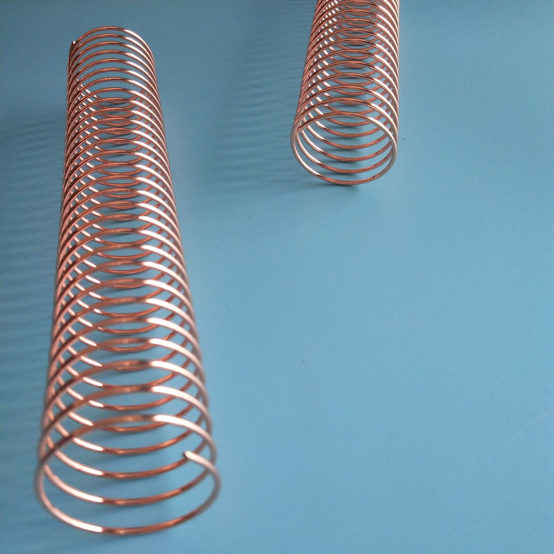 SGS Length 297mm Metal Double Loop Wire O For Desk Calendar