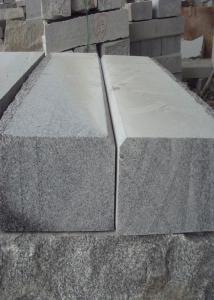 Quality Durable Block Paving Kerbs , Garden Edging Stones Different Finishing Edge wholesale