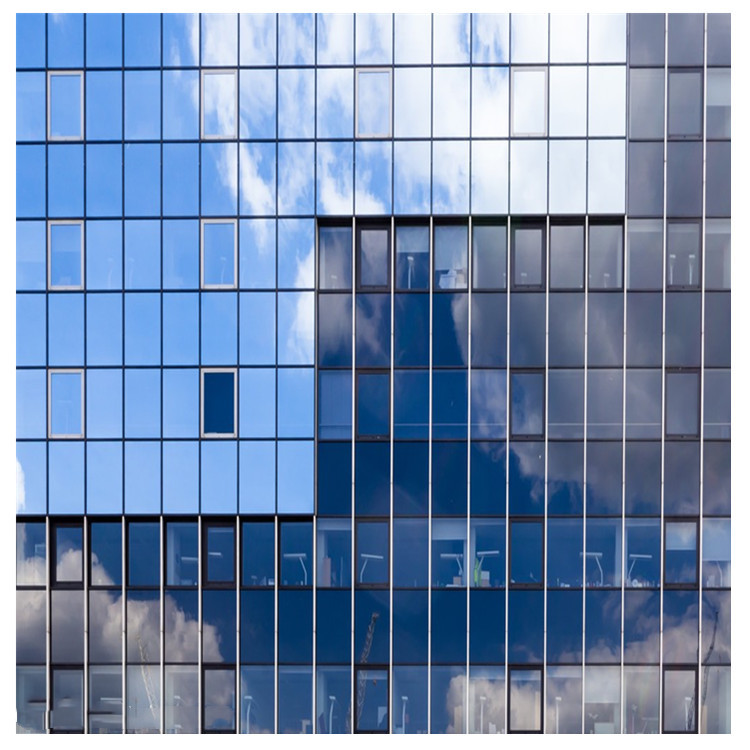 Q355 Commercial Curtain Wall Products Glazing Curtain Wall Framing System