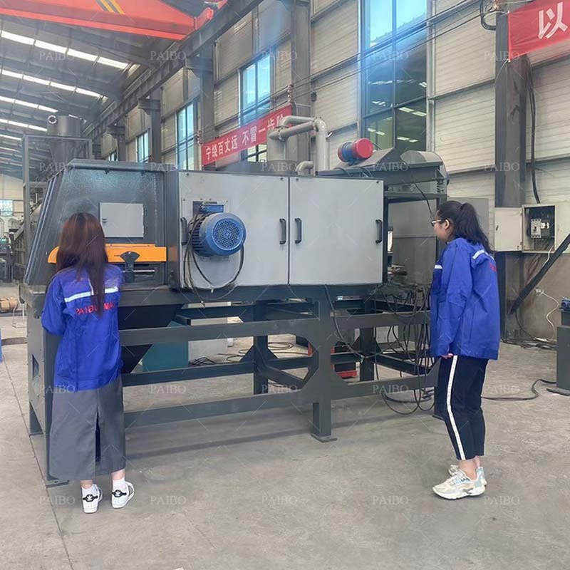 1000L/H PVC Blister Packs Scrap Separating Plant Recycling Production Line Plant