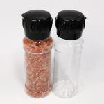 Black Kitchen Plastic 50g 160mm 200ml Manual Pepper Grinder