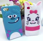 Cartoon Hello Kitty Minnie Minion Batman Darth Vader Sillicone Case For