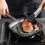 Hot Selling Omelette Fry Grill Pan Multipurpose Korean Die Cast Iron Bbq Frypan