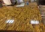 Yellow Tiger Eye Semi Precious Stone Slabs Gemstone With Luxury Appearance