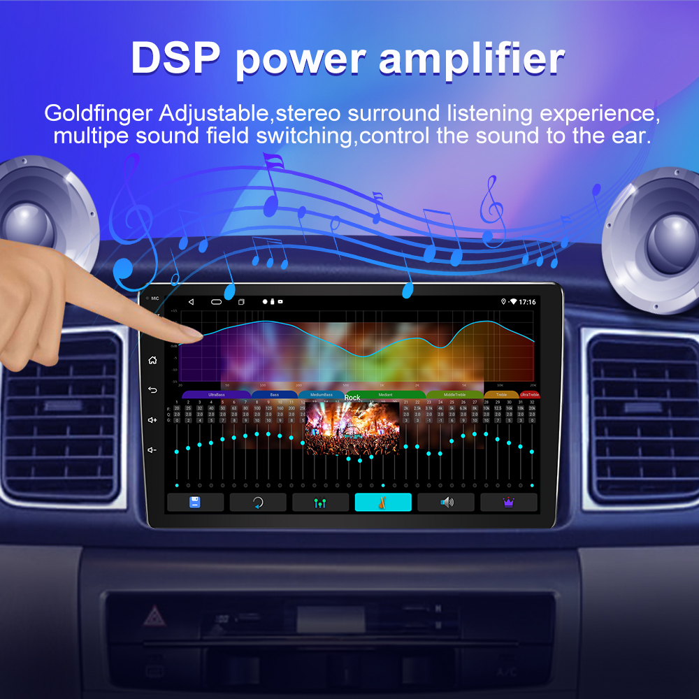 Car Radio For Car Player Android OS WIFI GPS Navigation Included