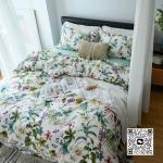 Quilt Cover Made Of Long Staple Cotton, Four Piece American Style Bed Sheet,