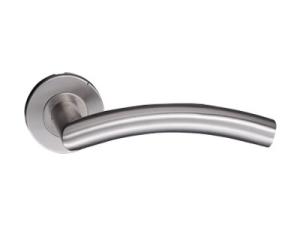 Quality Internal Door 304 Stainless Steel Door Hardware Handles Matt Black Finishing wholesale