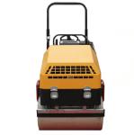 2 Ton Hand Road Roller , Stable Running Diesel Road Roller 30% Grade Ability