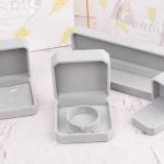 Bestyle Custom Logo Printed Luxury Jewelry Packaging Box CMYK Color With Velvet