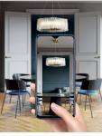 Post-modern living room chandelier designer creative study master Italian lamp