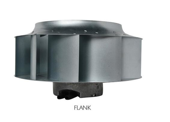 EC Backward Curved Centrifugal Fan With Fresh Air Ventilation System 250mm