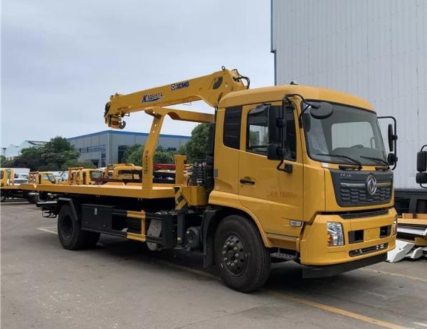 8 - 10 Ton Car Wrecker Tow Truck Platform 6.3T Wheel Base 4500mm Heavy Duty