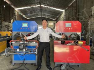 Quality 6m Galvanized Steel Hydraulic Tube Punching Machine 40-60 Times Per Min wholesale