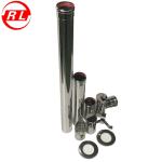Carbon Steel 1.2mm Pellet Stove Chimney Pipe Kit