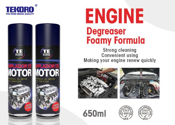 Vehicle Engine Foamy Degreaser For Quickly Removing Build - Up Grease / Grime /