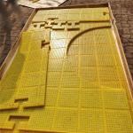Polyurethane Rotary Table Anti-Skid Mat 30mm ISO9001