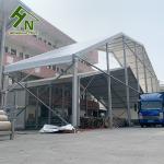 PVC Coated Polyester Clear Plastic Tent Outdoor Arcum Roof 500 People Capacity