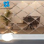 Fabric Wire Mesh Laminated Glass 3mm - 19mm Safety Tempered Art Glass