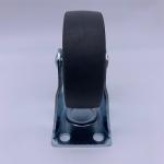 2.5 Inch TPR Light Duty Fixed Rigid Top Plate Caster Wheels Wear-resistant