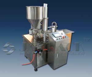 Quality Yogurt Cup Filling Sealing Machine 3000-5000 Cups/h Capacity Temperature Range 0-250.C wholesale