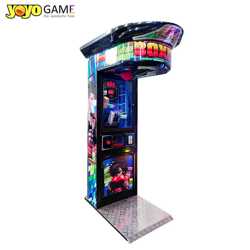 Coin Operated Game Street Amusement Park Electronic Hammer Boxing Machine Arcade Boxing Punch Machine Price For Sale