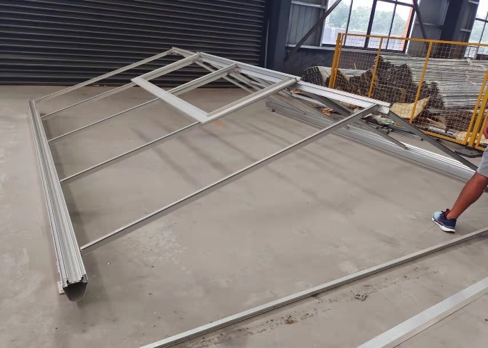 Farming Venlo Aluminum Frame Glass Greenhouse For Agriculture Growing