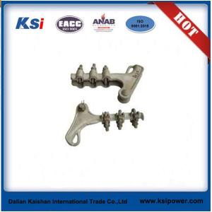 Quality Electric Power Line ACSR ADSS Fittings / Aluminium Alloy Wedge Type Strain Clamp wholesale